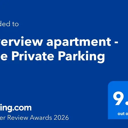Apartment Riverview - Free Private Parking